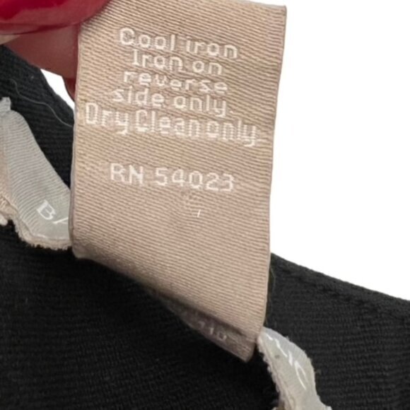 🎉PRICE REDUCED🎉 Banana Republic Black Square Neck‎ Dress 8 Sleeveless Office - Picture 9 of 13